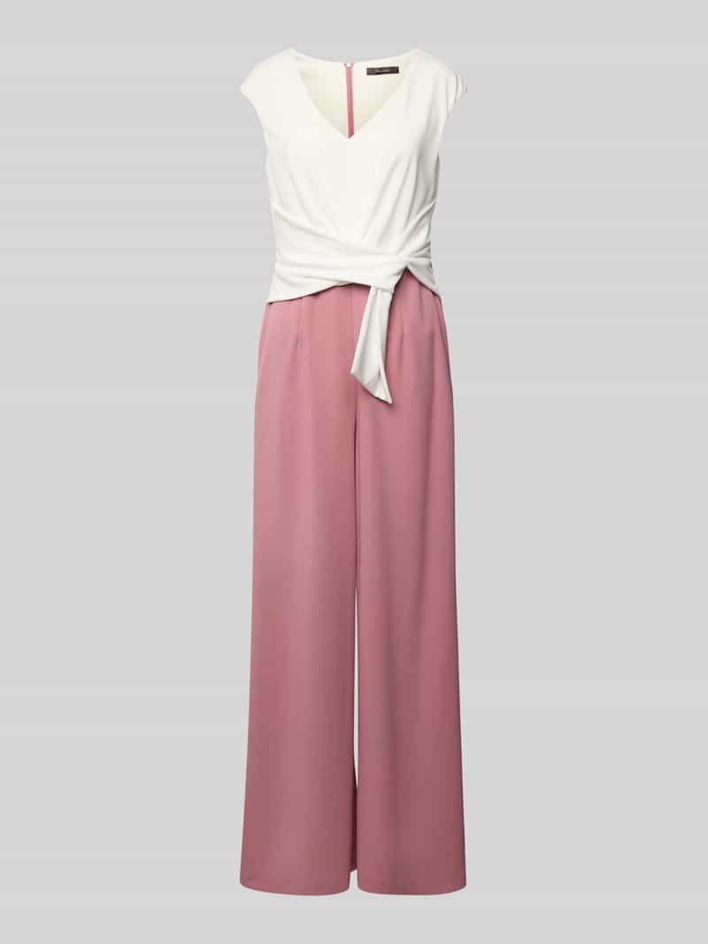 Vera Mont Jumpsuit met knoopdetail
