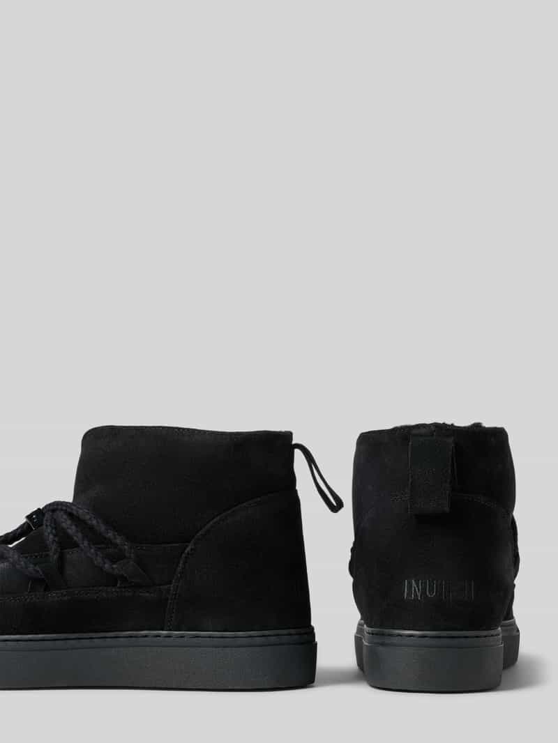 INUIKII Snowboots van leer model 'CLASSIC LOW'