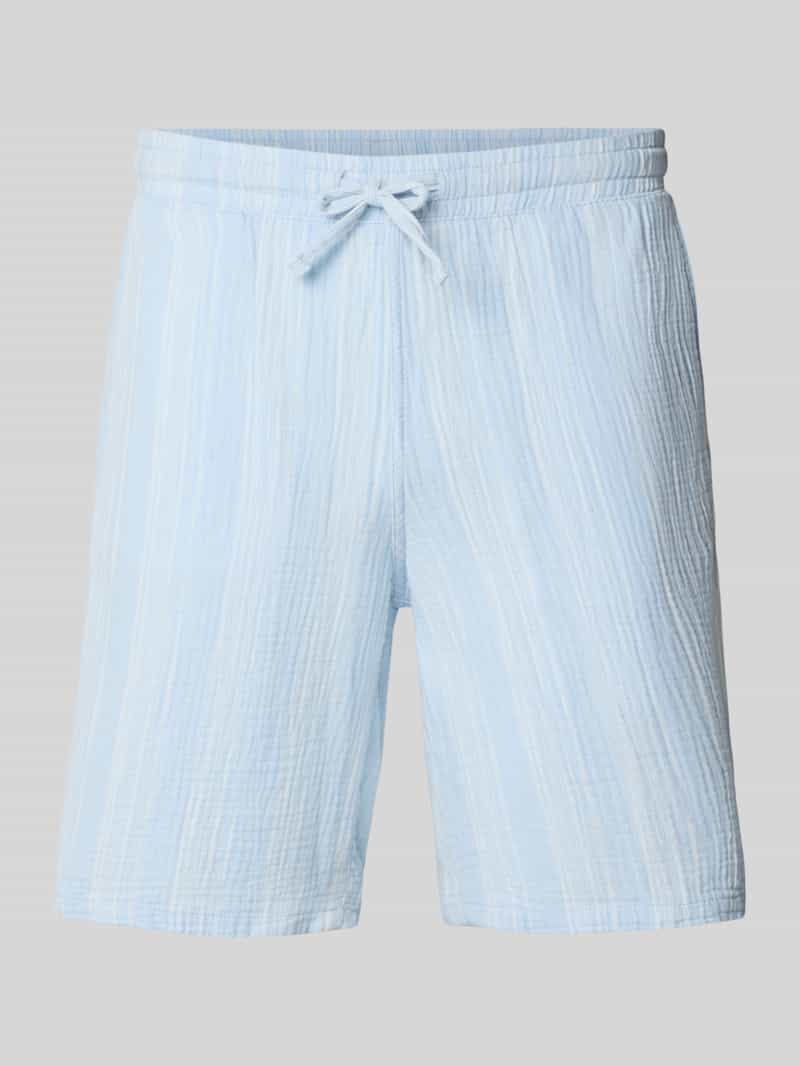jack & jones Korte regular fit broek met elastische band model 'JAIDEN'