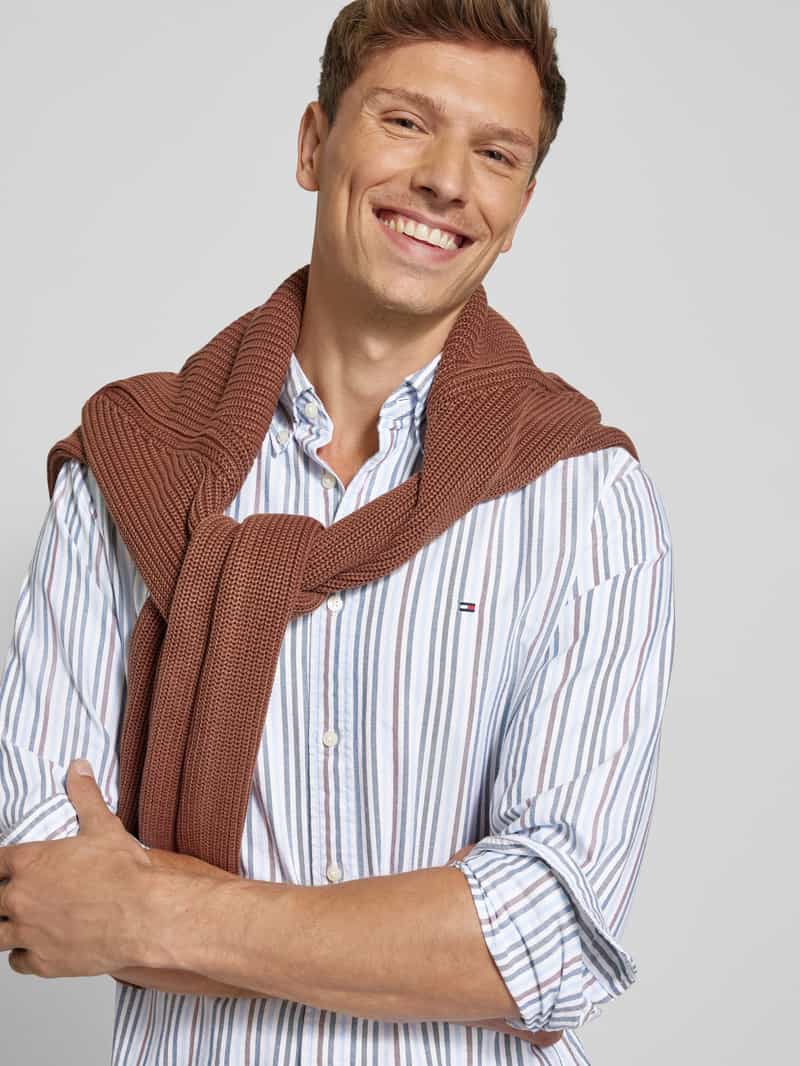 Tommy Hilfiger Regular fit vrijetijdsoverhemd met button-downkraag model 'OXFORD'