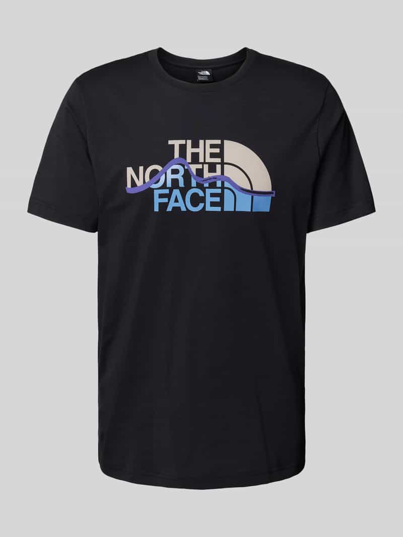The North Face T-shirt met labelprint