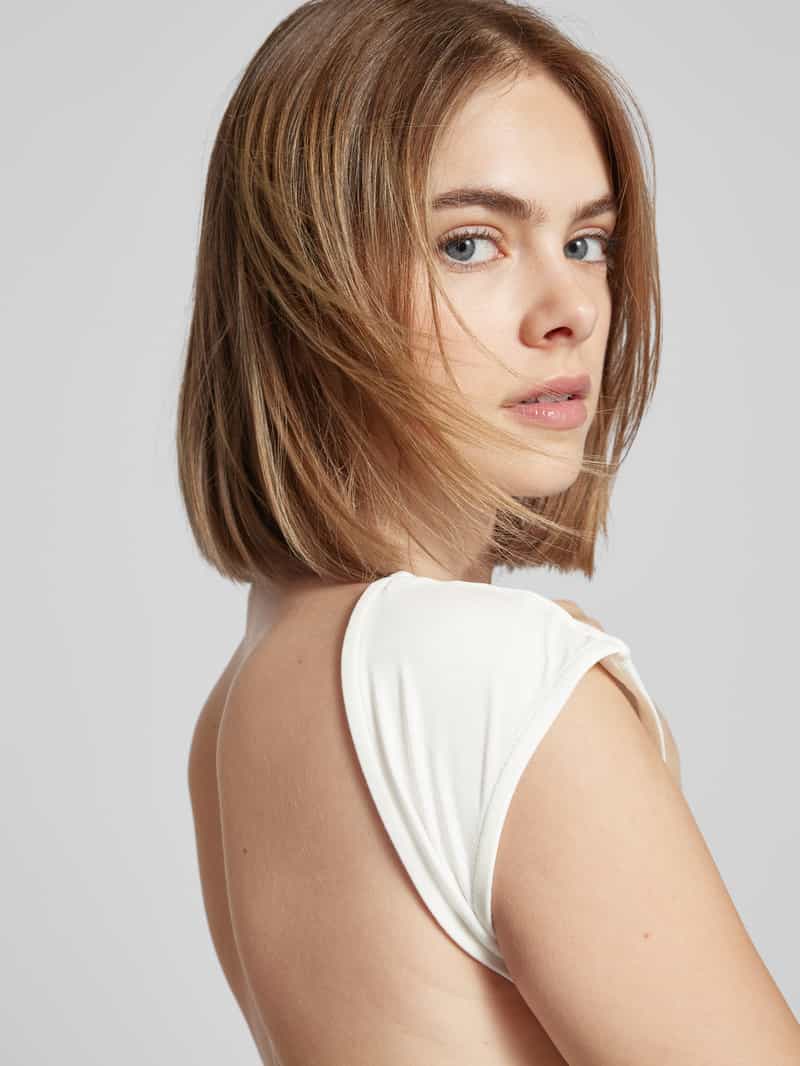 Gina Tricot T-shirt met ronde hals