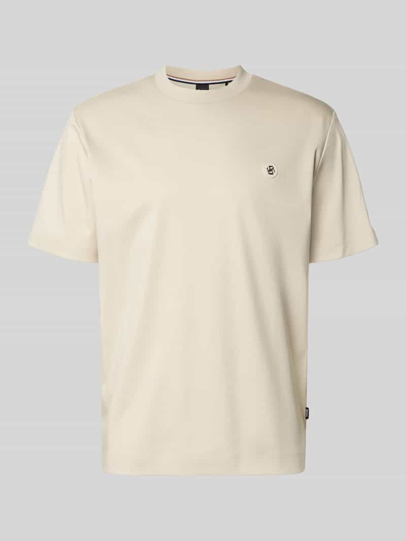 Boss Regular fit T-shirt van puur katoen model 'TAUT'