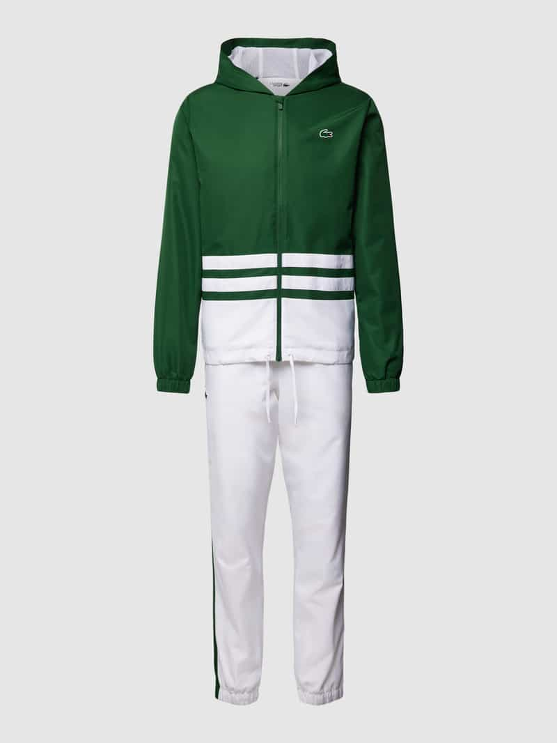 Lacoste Trainingspak in colour-blocking-design