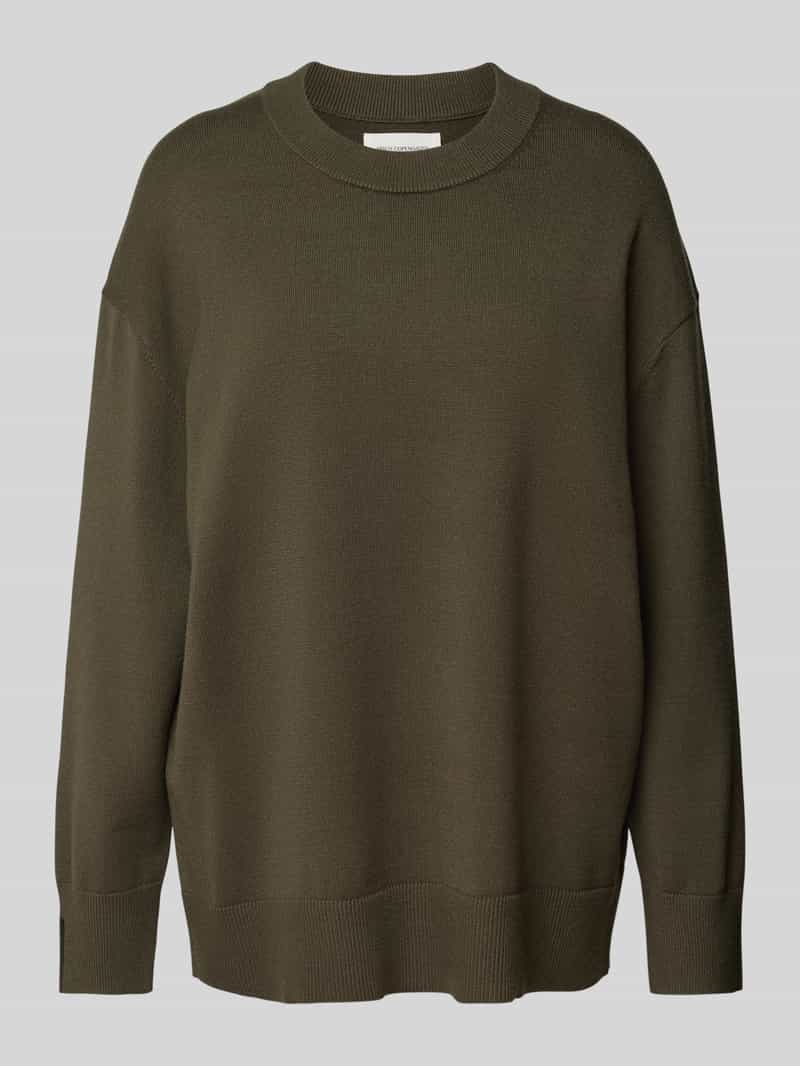 MSCH Copenhagen Gebreide pullover met extra brede schouders