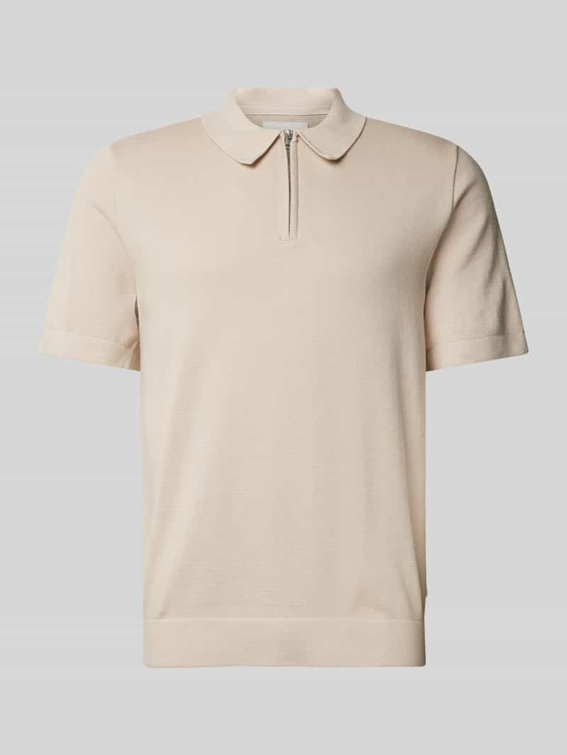 Jack & Jones Premium Regular fit poloshirt met labeldetail model 'MILANO SPRING'