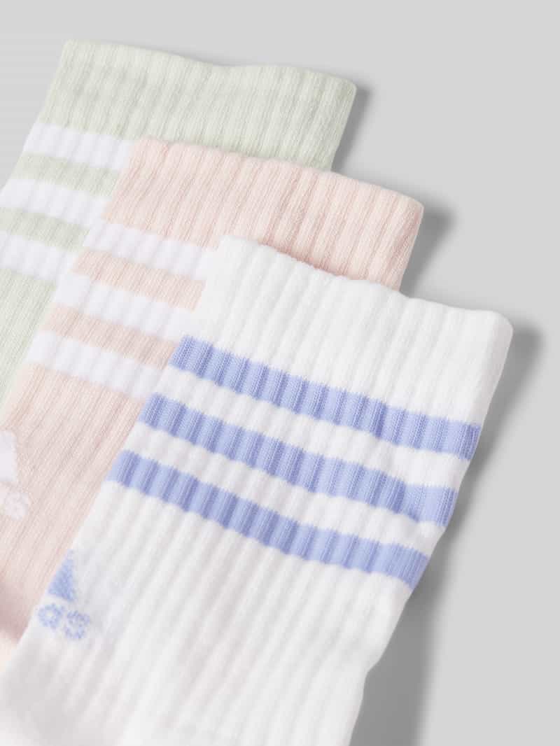 ADIDAS SPORTSWEAR Sokken met labelstitching in een set van 3 paar