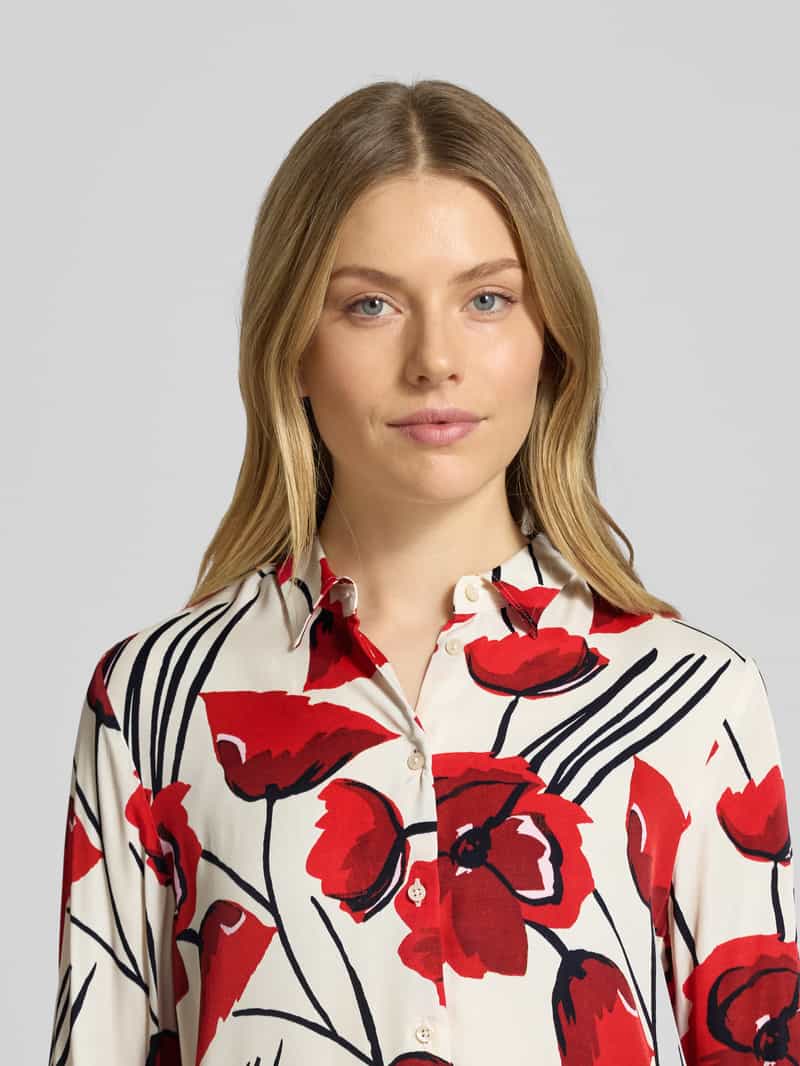 Eterna Overhemdblouse met knoopsluiting
