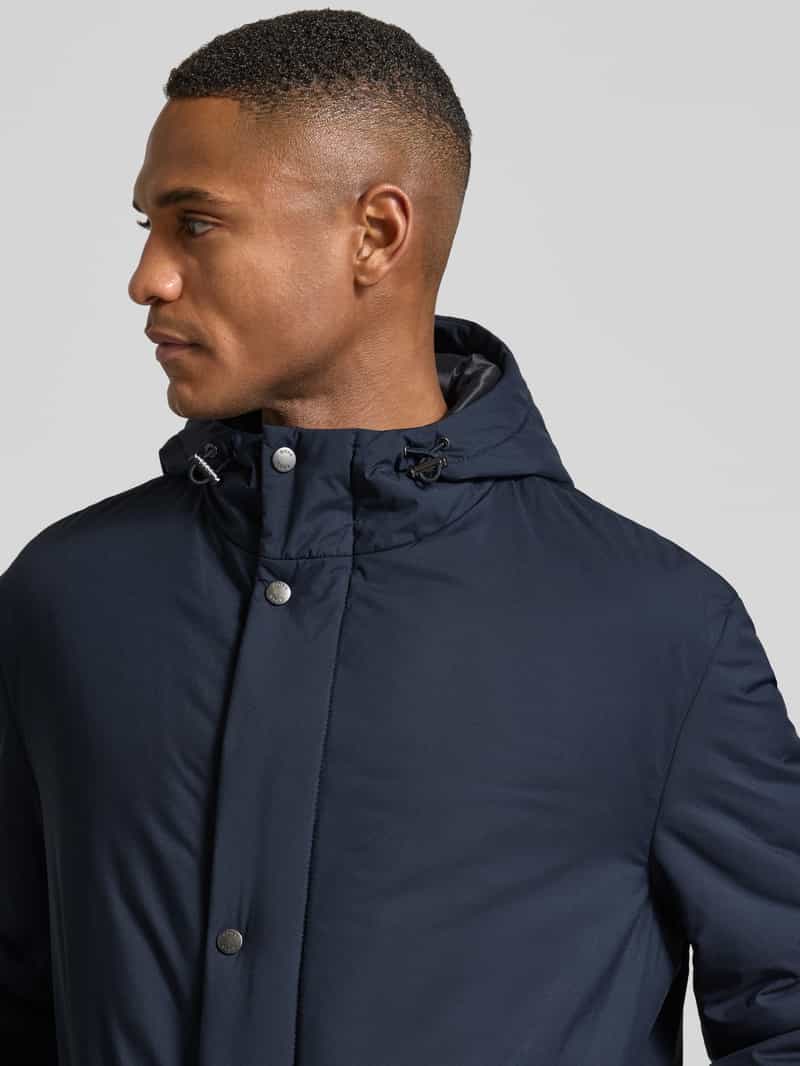 Boss Regular fit lange jas en waterafstotende functie model 'P-JARED-HD-PAD-261F'