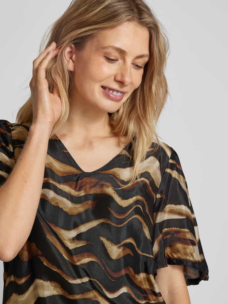 Kaffe Blouse met elastische band model 'laila'