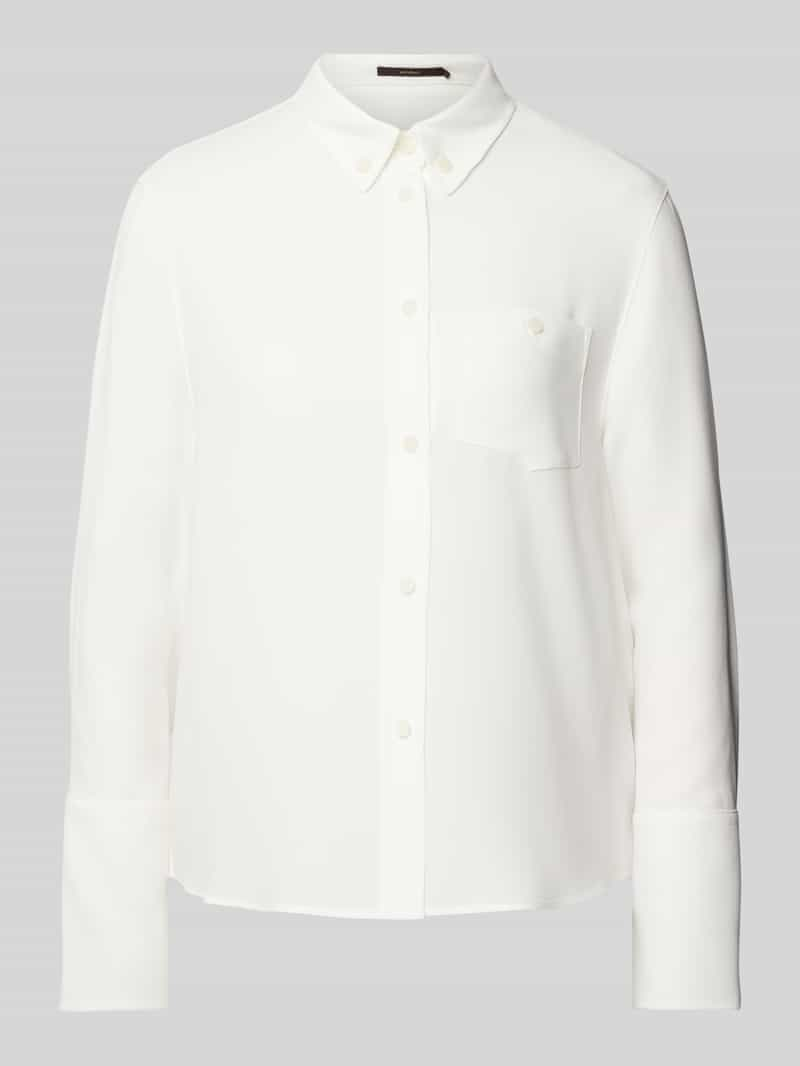 Windsor Regular fit blouse met button-downkraag