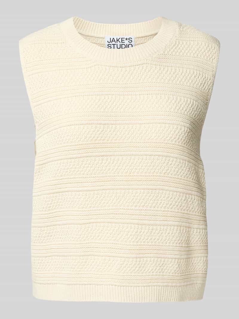JAKE*S STUDIO WOMAN Gebreide top met structuurmotief