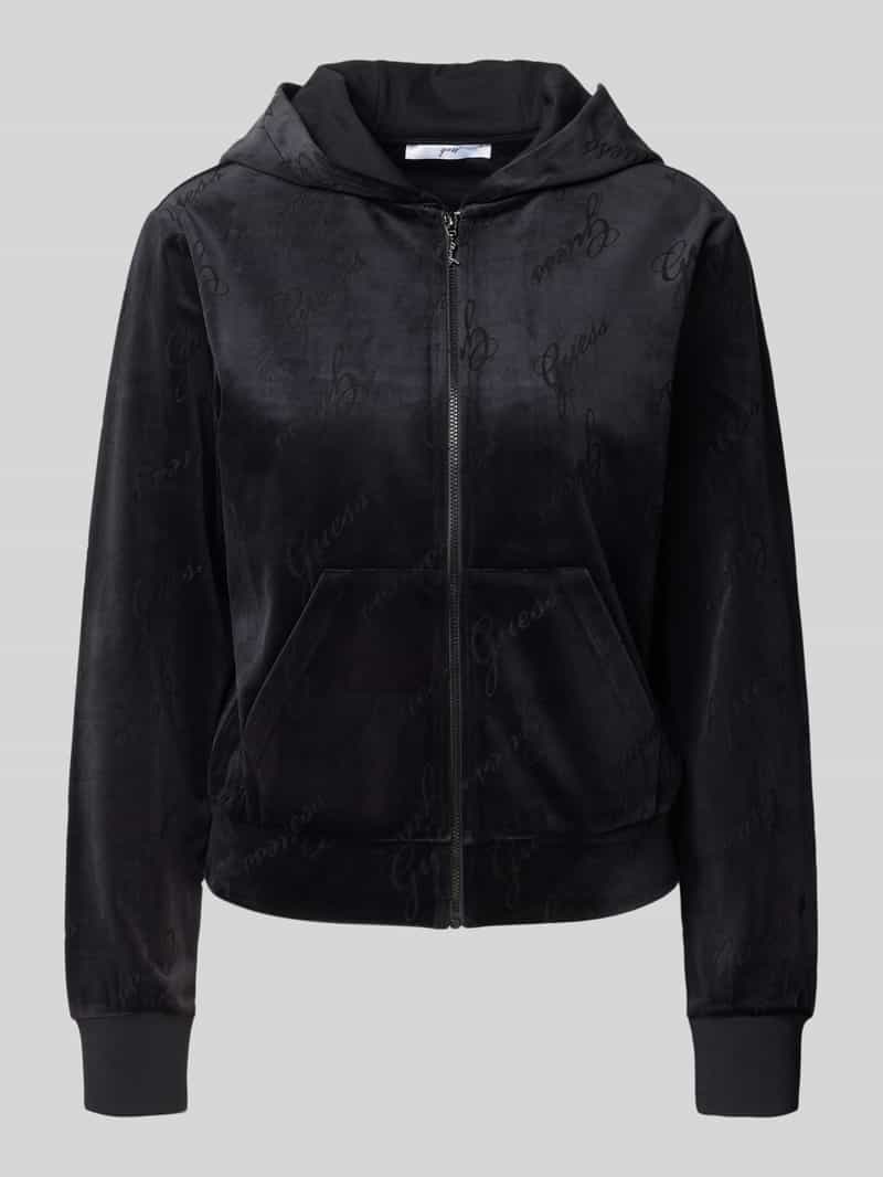 Guess Sweatjack met logopatroon model 'LOREN'