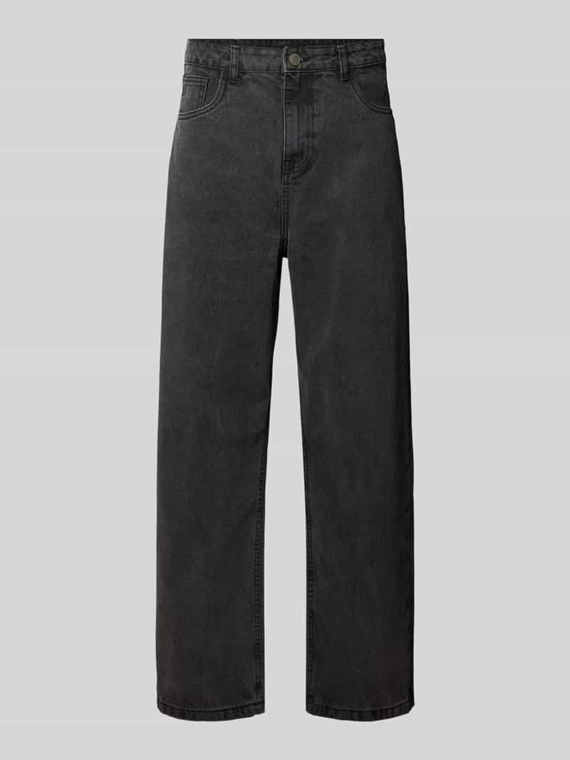 PROHIBITED Wide fit jeans met steekzakken model 'Haven'