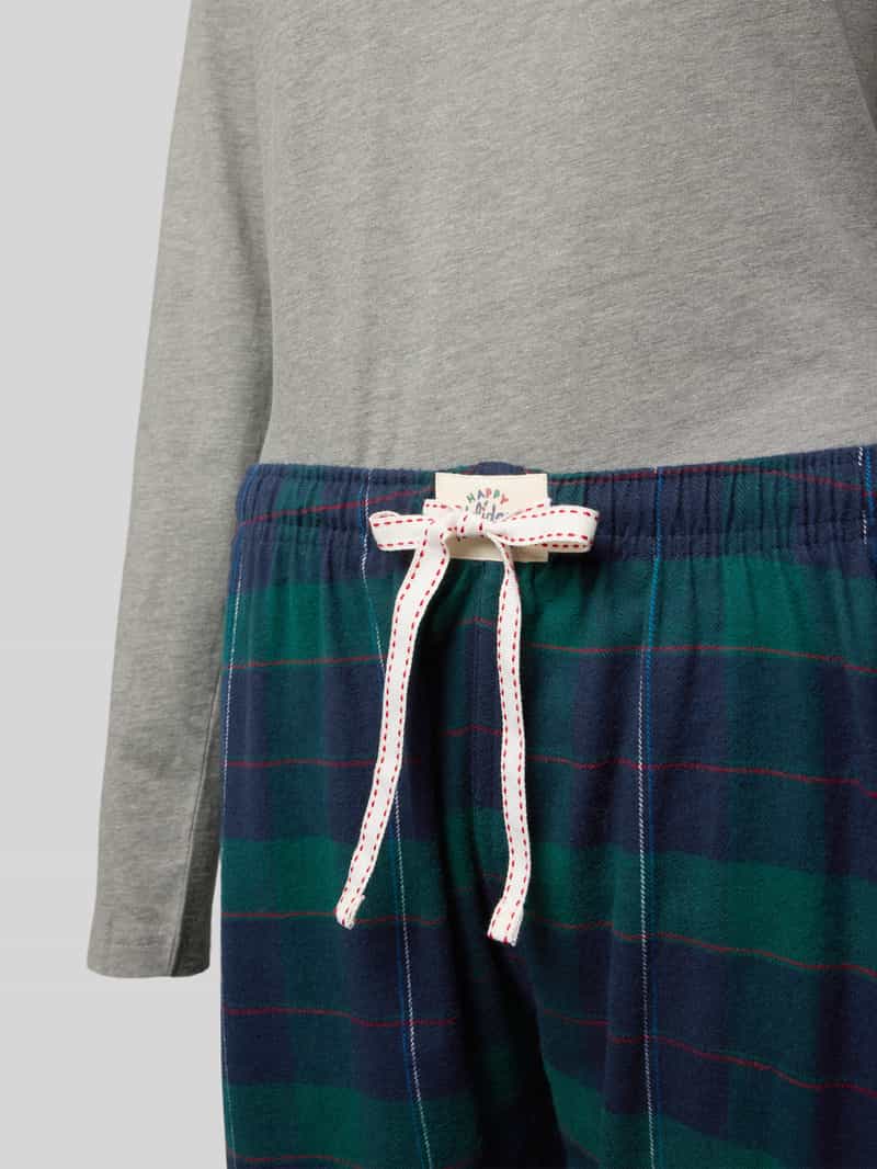 happy shorts Pyjama met ronde hals model 'XMAS'