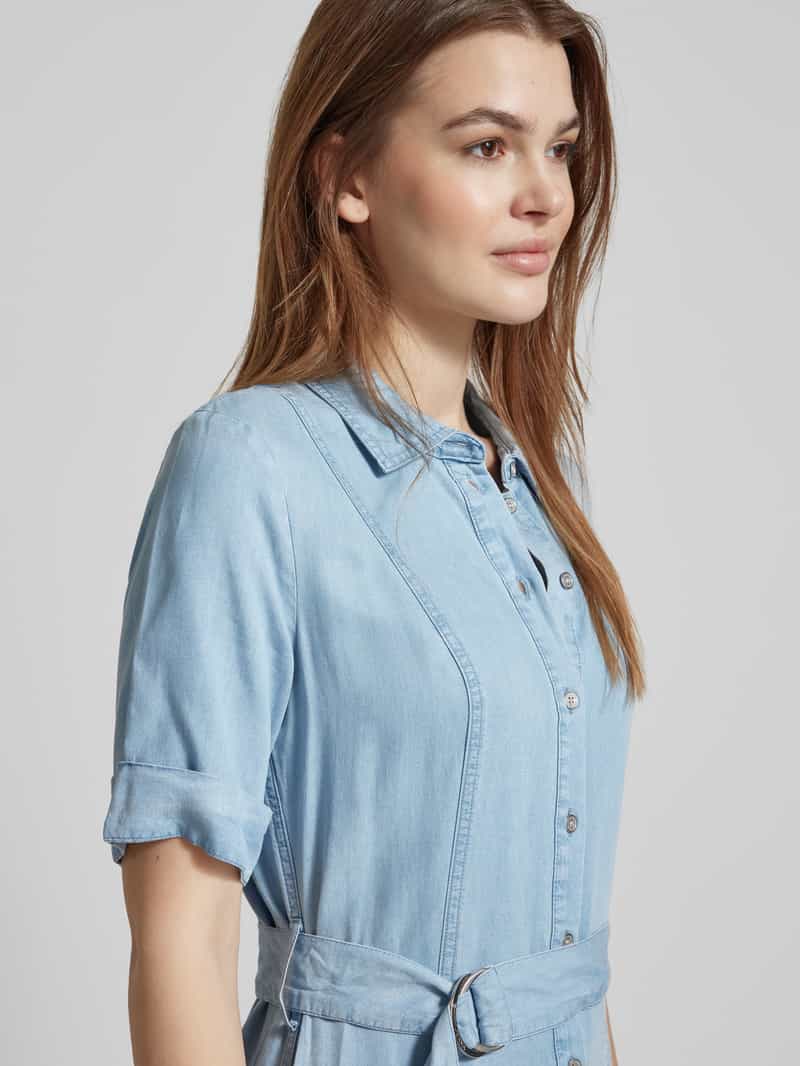 DKNY Midi-jurk in denimlook