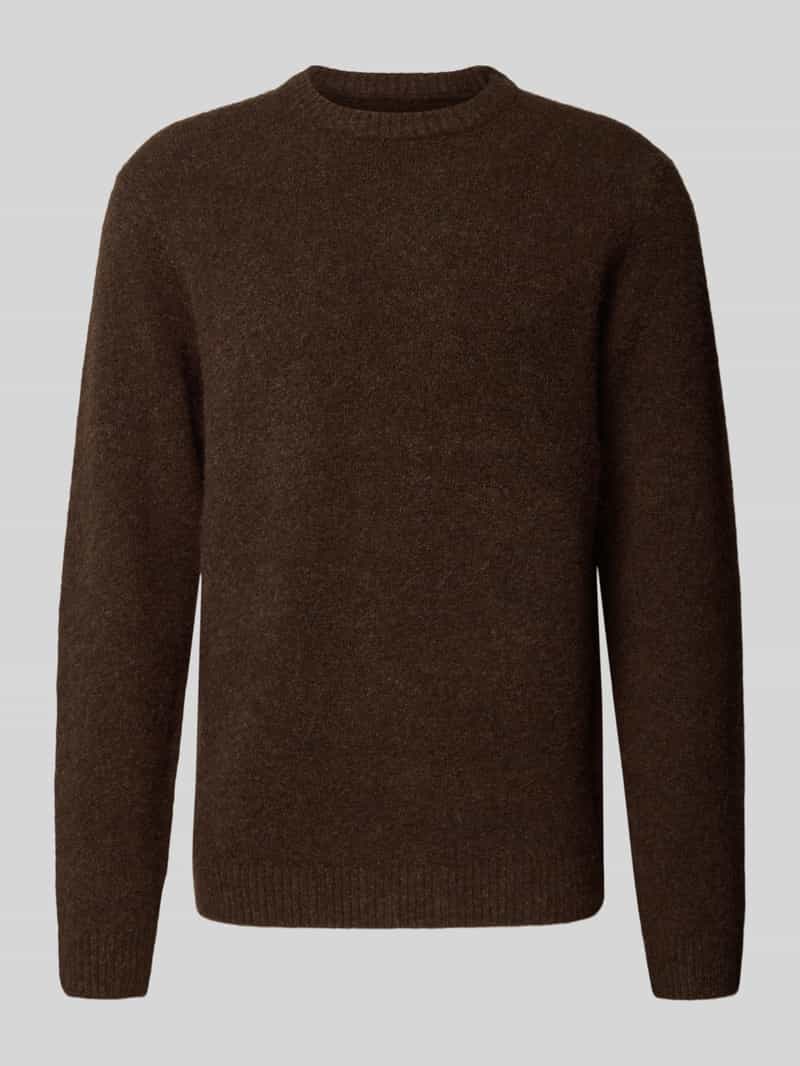 Jack & Jones Premium Gebreide pullover met ribboorden model 'BLASIMON'