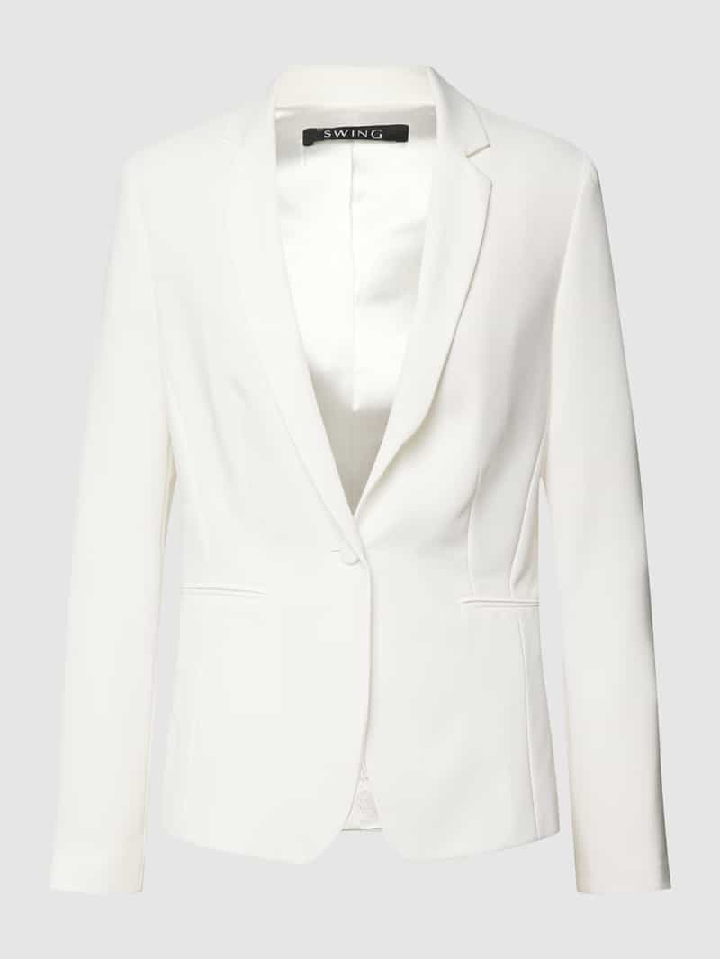 Blazer in effen design Swing
