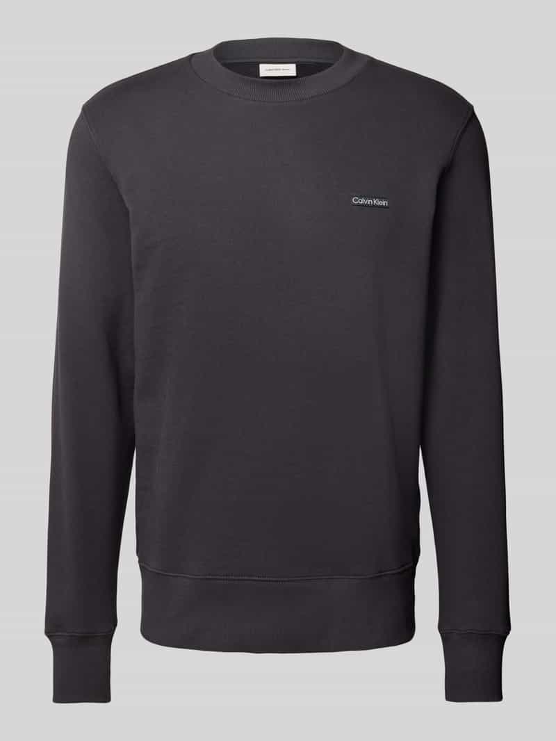 Calvin Klein Jeans Sweatshirt met labelpatch