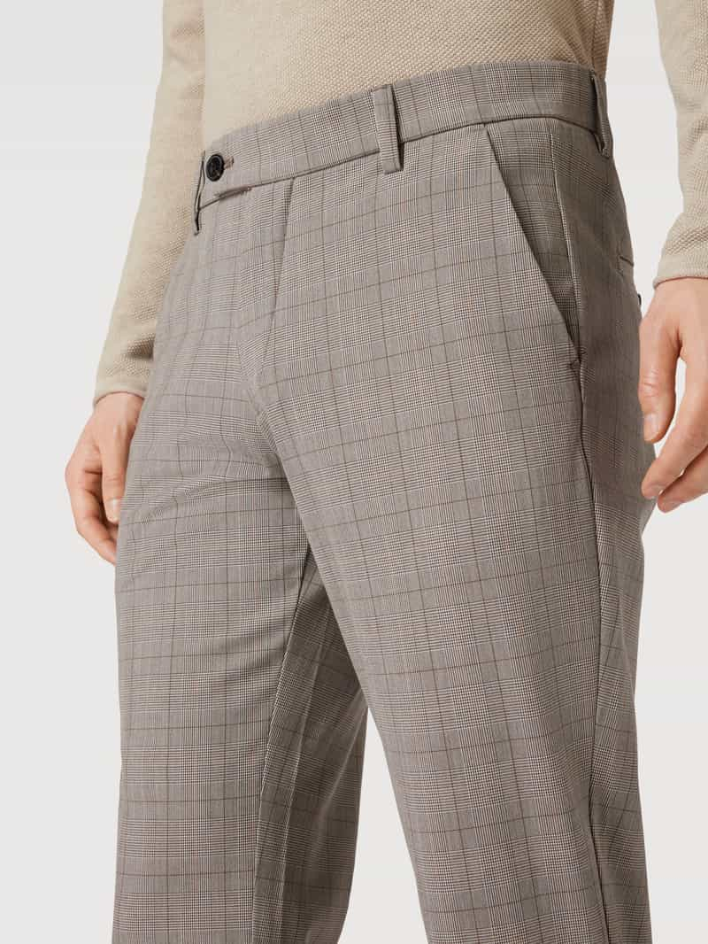 jack & jones Broek met glencheck-motief