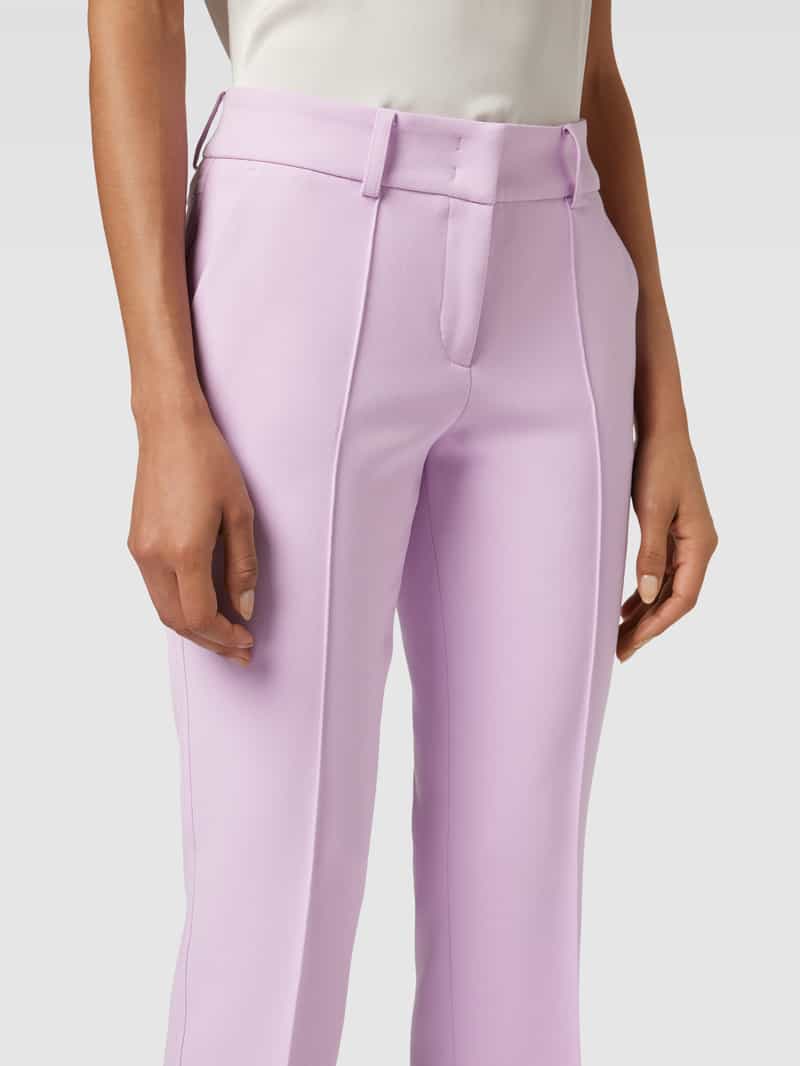CAMBIO Stoffen broek met persplooien model 'FARAH'