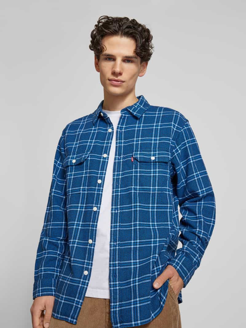 Levi's Regular fit vrijetijdsoverhemd met kentkraag model 'JACKSON'