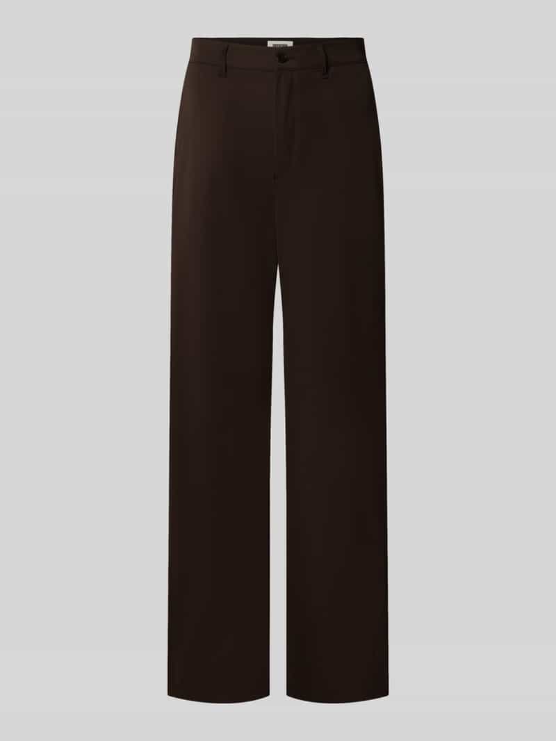 Drykorn barrel fit stoffen broek met viscose