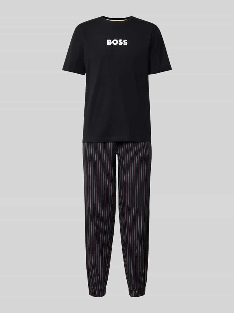 Boss Pyjama met labelprint model 'Easy'