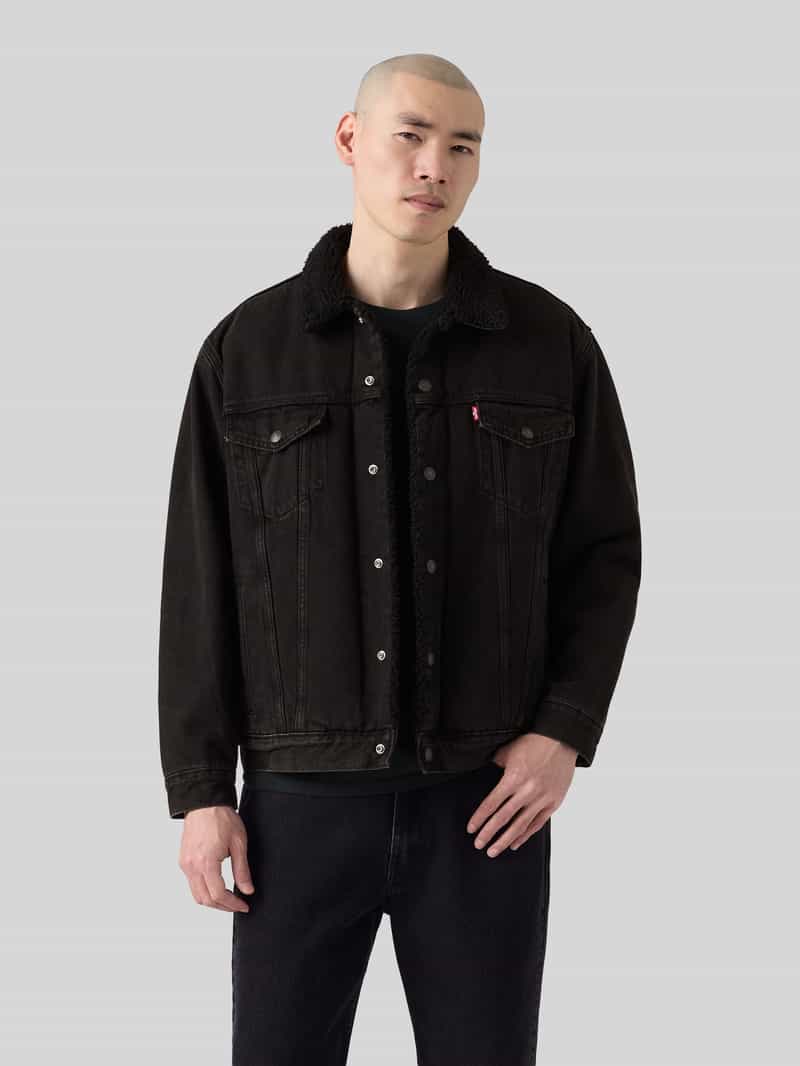 Levi's Regular fit jeansjack van puur katoen