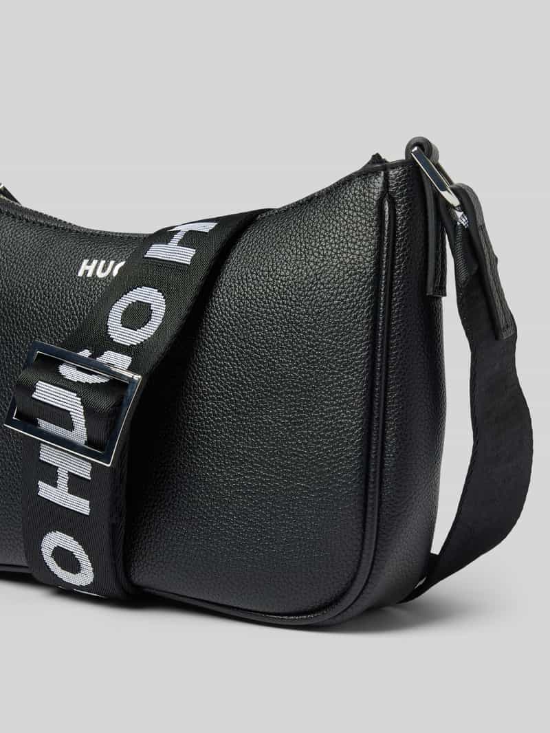 HUGO Handtas met labelprint model 'Bel'