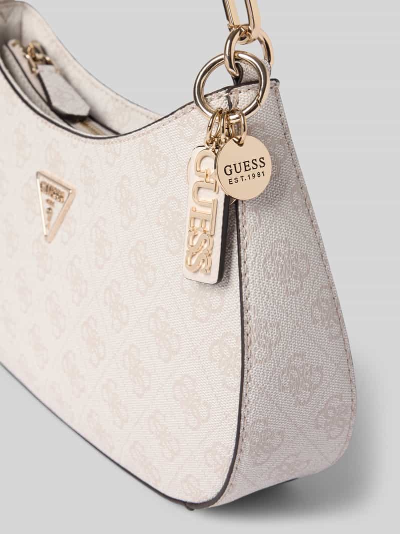Guess Handtas met labelapplicatie model 'NOELLE'