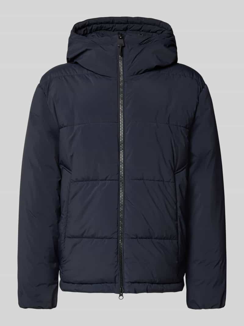 Strellson Regular fit gewatteerd jack met capuchon model 'SMOOTH'
