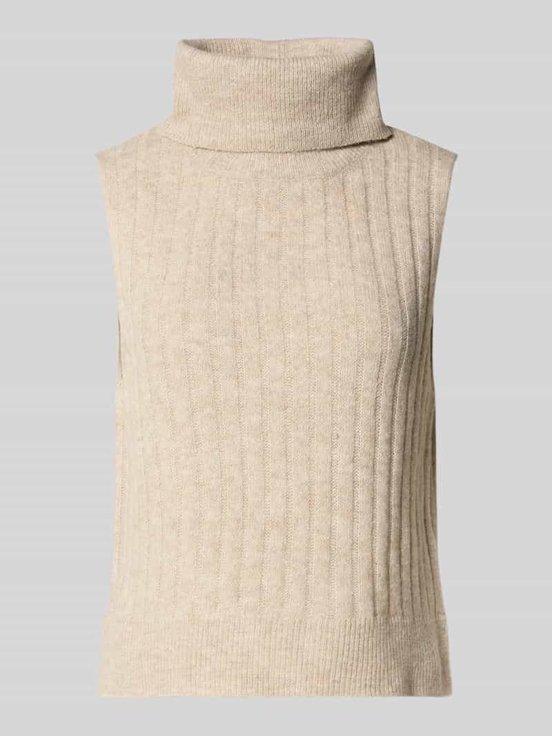 Vila Slip-over VIBELUNA HIGH NECK S/L KNIT VEST-NOOS