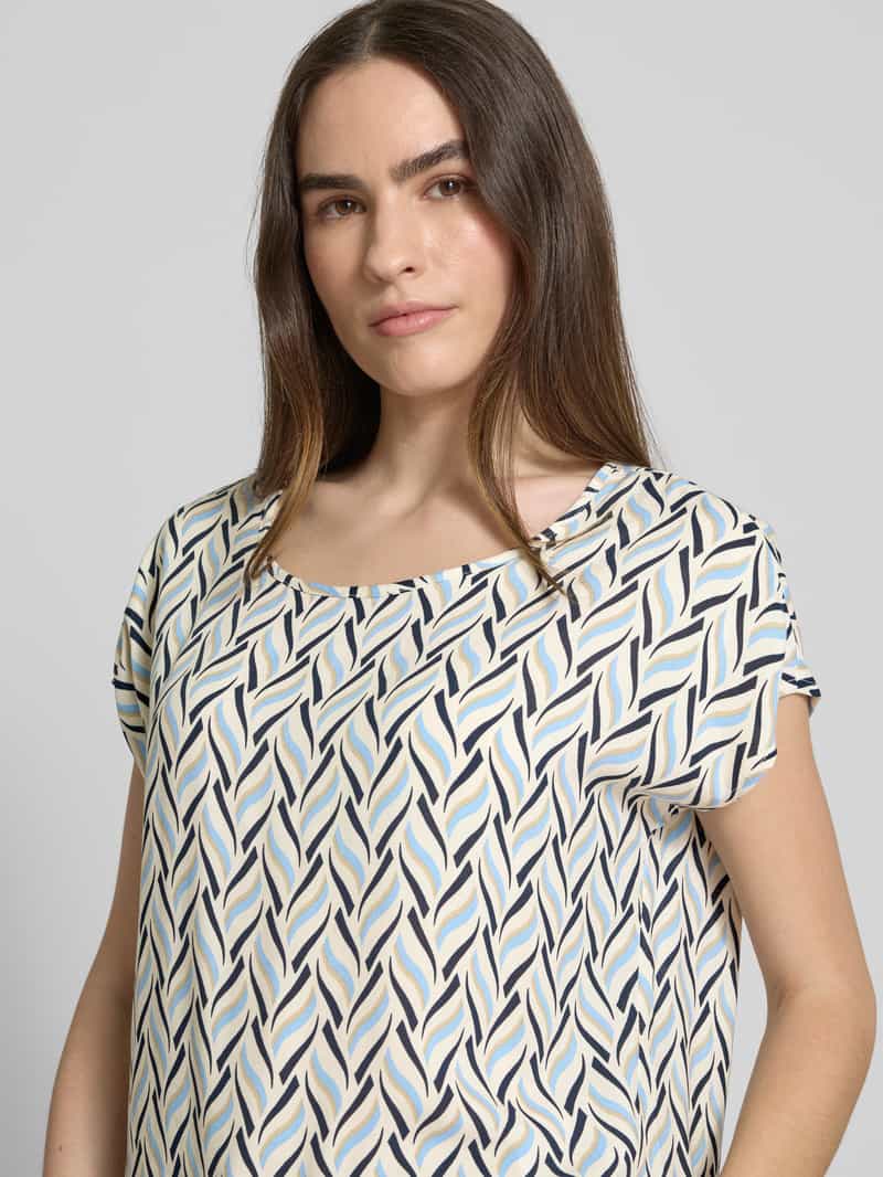 Soyaconcept Regular fit blouseshirt met ronde hals model 'PENNY'