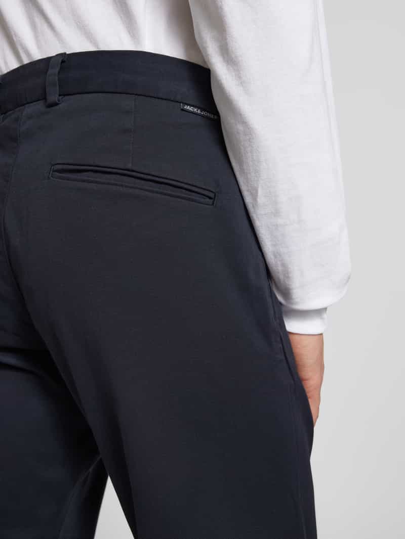 jack & jones Regular fit chino met ceintuurlussen model 'KANE'