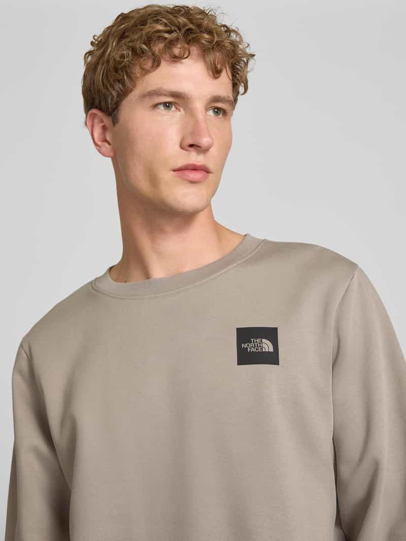 The North Face Regular Fit sweatshirt met logodetail zand, foto 4