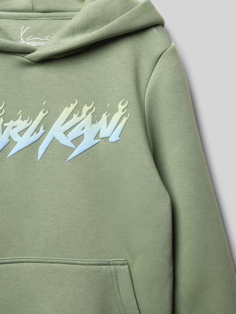 Karl Kani Hoodie met labelprint