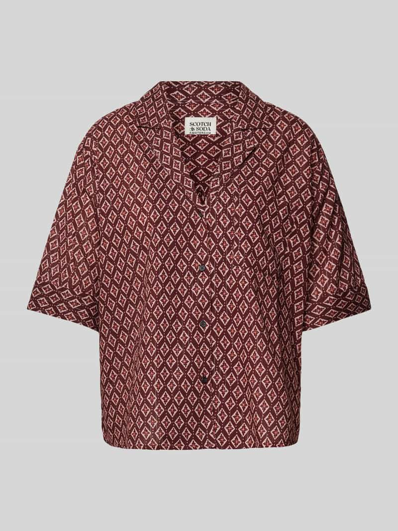 Scotch & Soda Overhemdblouse met reverskraag voor dames