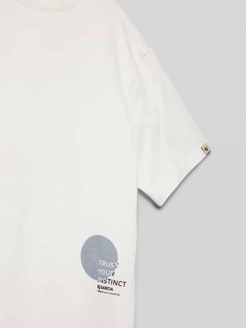 Garcia T-shirt met labelprint