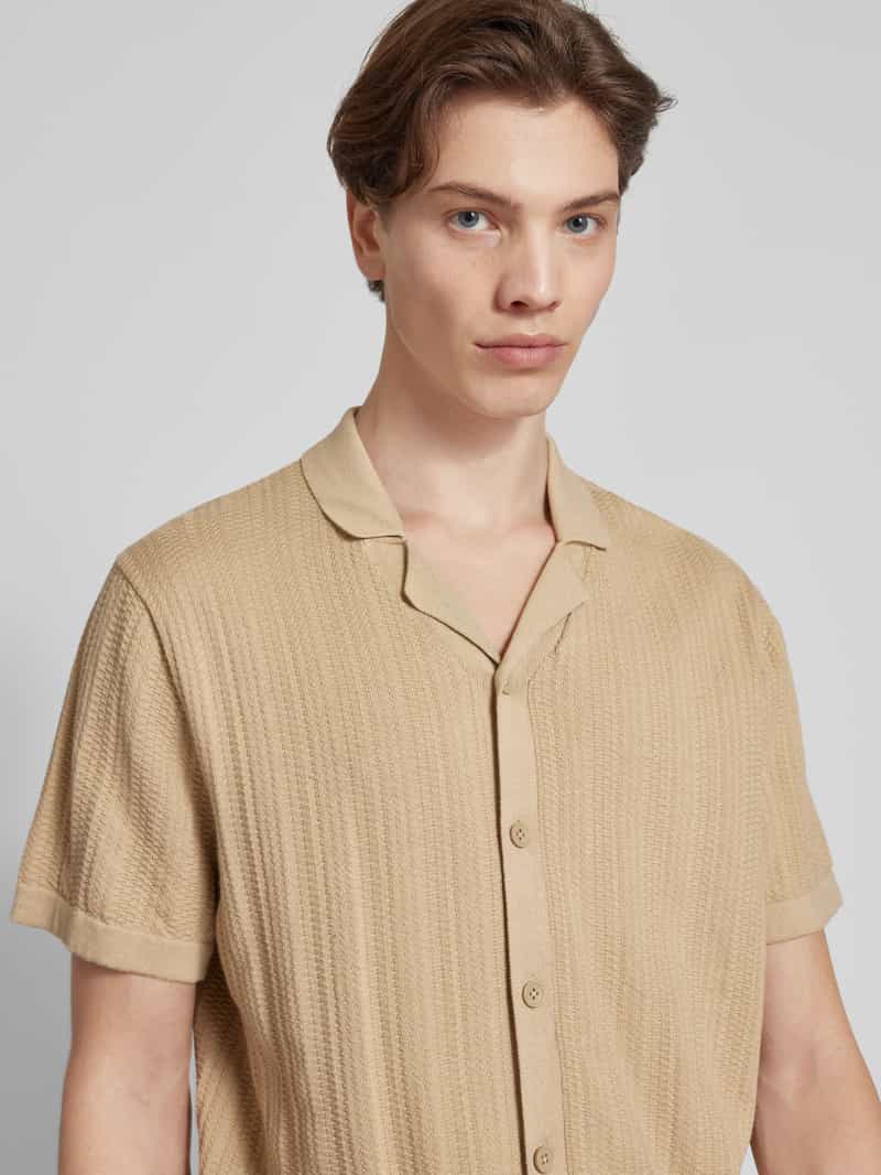 jack & jones Regular fit vrijetijdsoverhemd in gebreide look