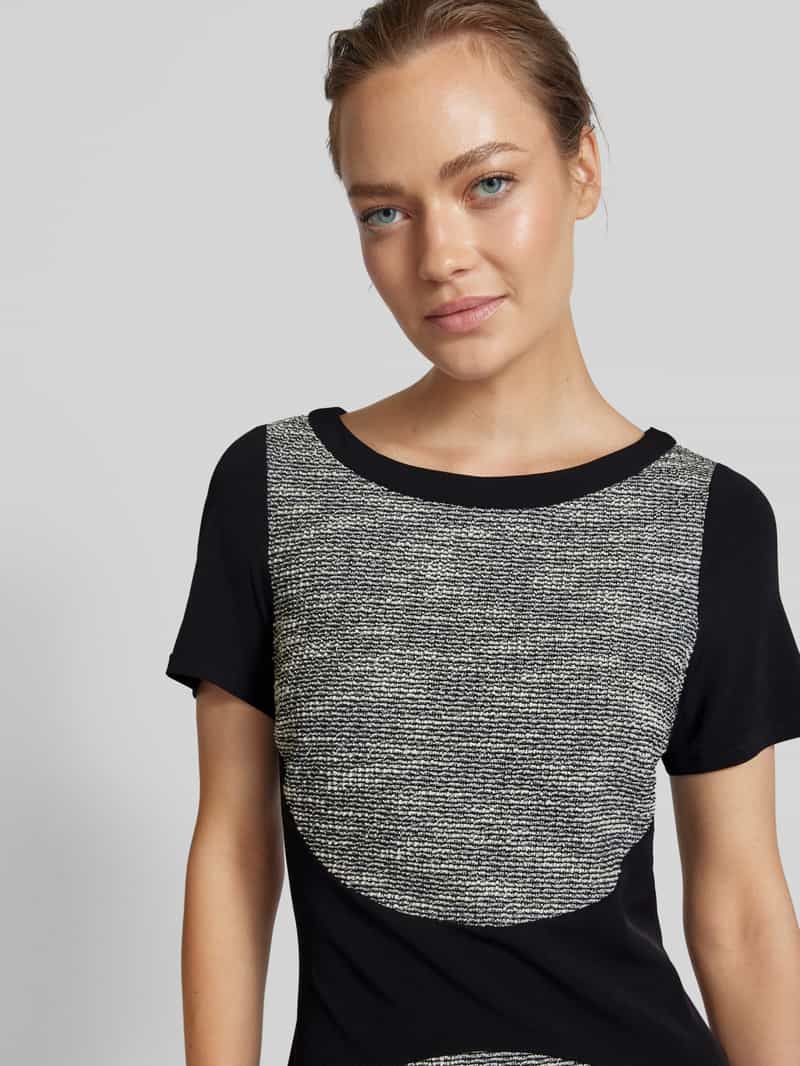 Vera Mont Knielange cocktailjurk met ronde hals