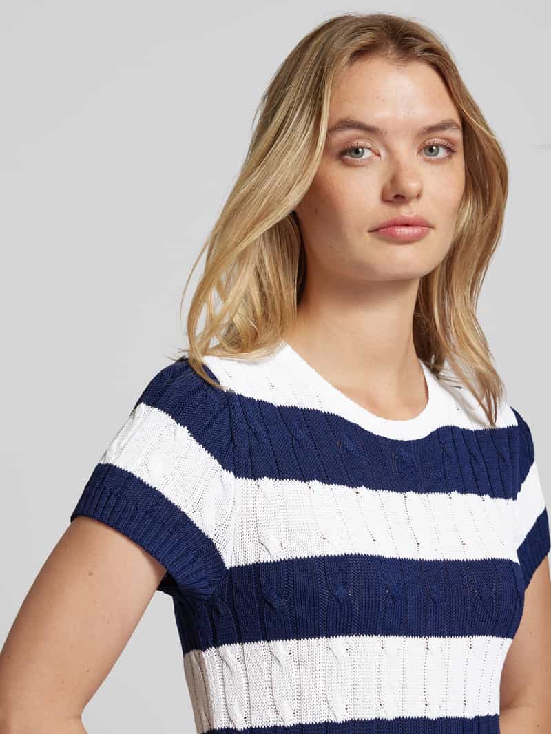 Polo Ralph Lauren Gebreide jurk met kabelpatroon