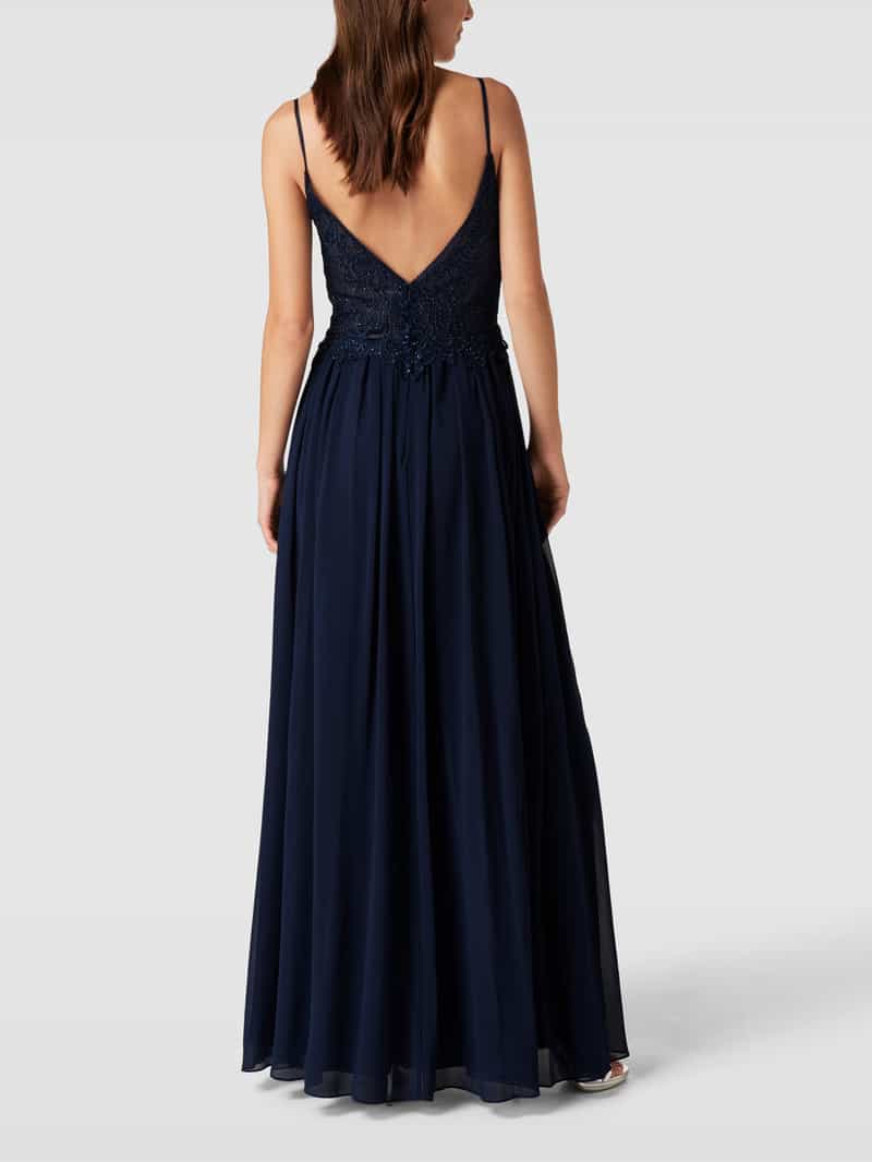 Bruidsjurk met borduursels Mascara