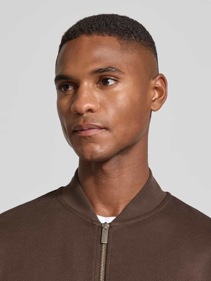 Selected Homme Relaxed fit sweatjack van katoenmix model 'MACK'
