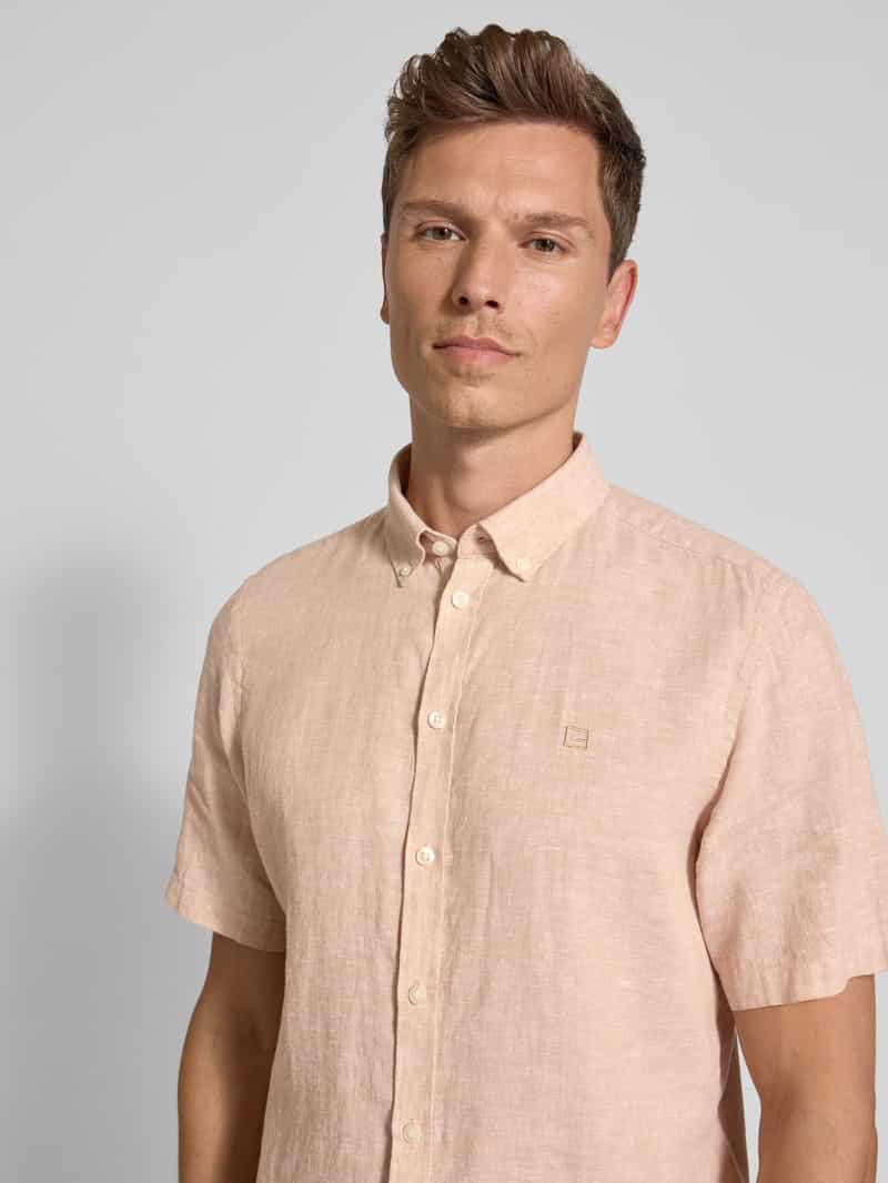 casual friday Slim fit vrijetijdsoverhemd met button-downkraag model 'Anton'