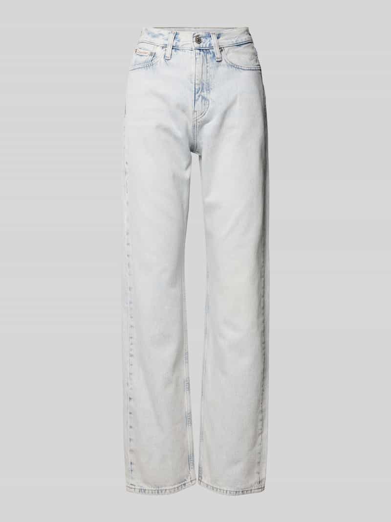 Calvin Klein Jeans High waist straight leg jeans in 5-pocketmodel