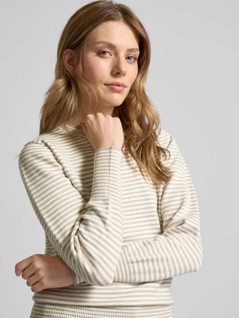Kaffe Gebreide pullover met ronde hals model 'KAnala'
