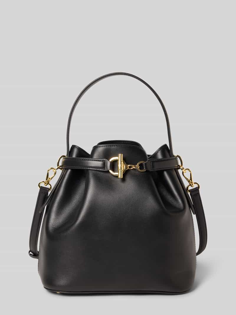 Lauren Ralph Lauren Bucket bag van echt runderleer