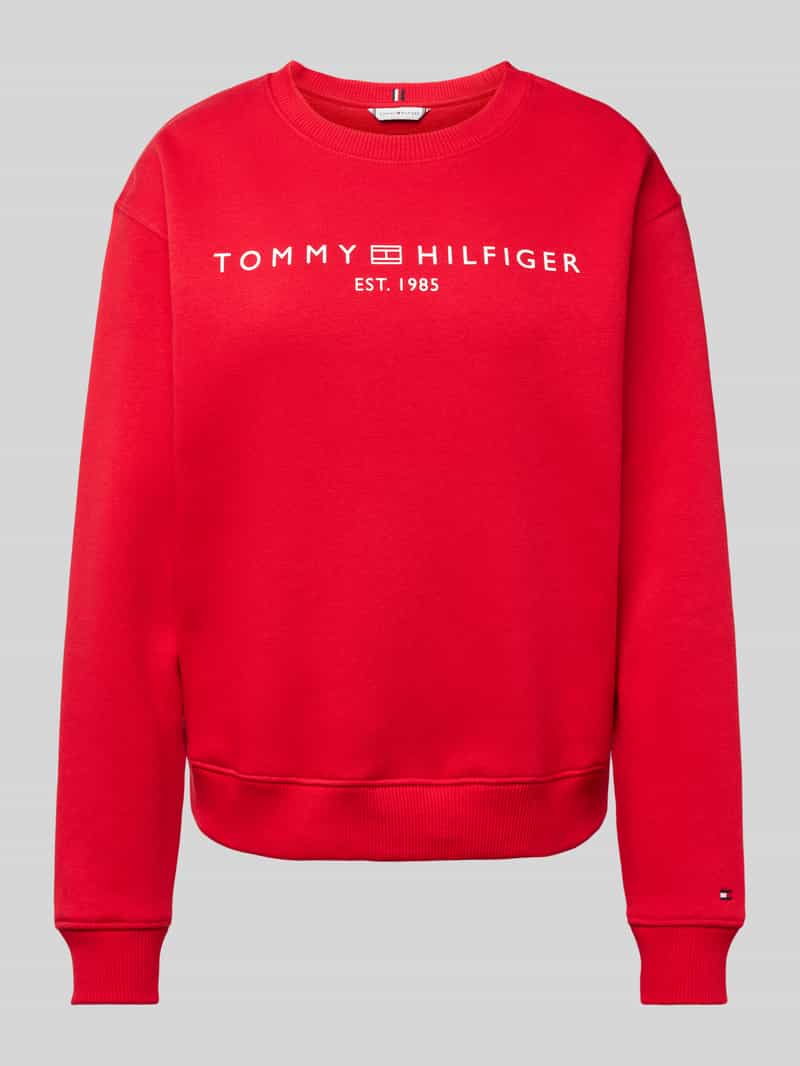 Tommy Hilfiger Sweatshirt van katoenmix