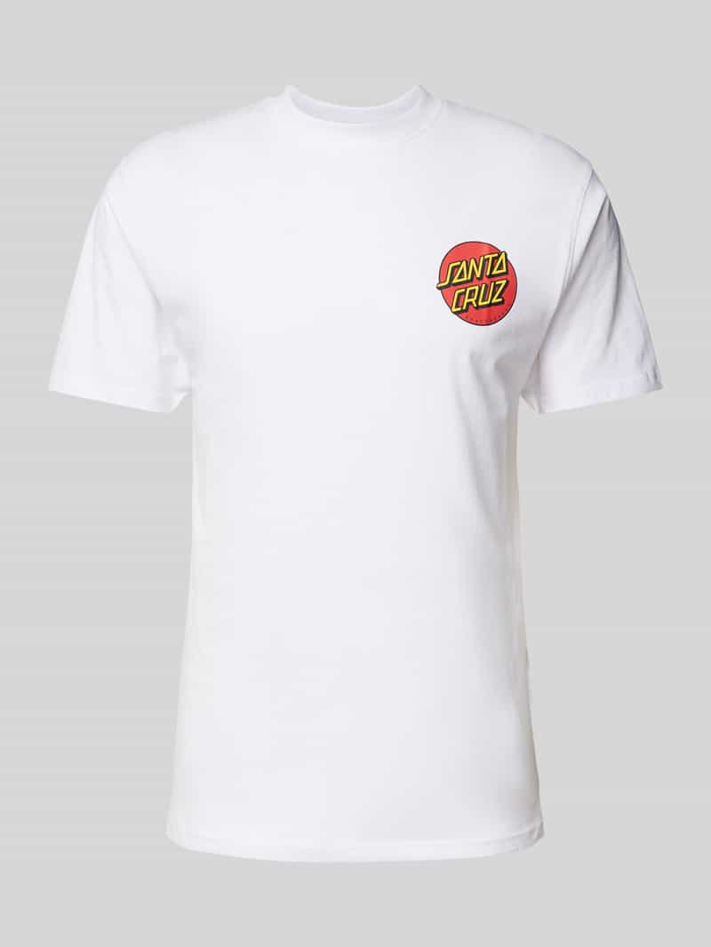 Santa Cruz T-shirt met labelprint